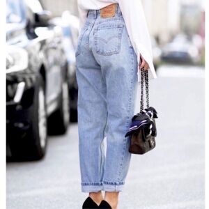 Rare 1996 Vintage Levi’s 551 Relaxed Fit Tapered Leg Jeans from